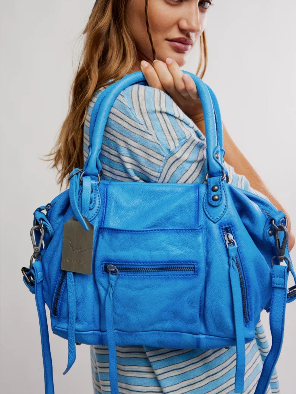 We The Free Baby Emerson tote bag Sapphire - Picture 3 of 3